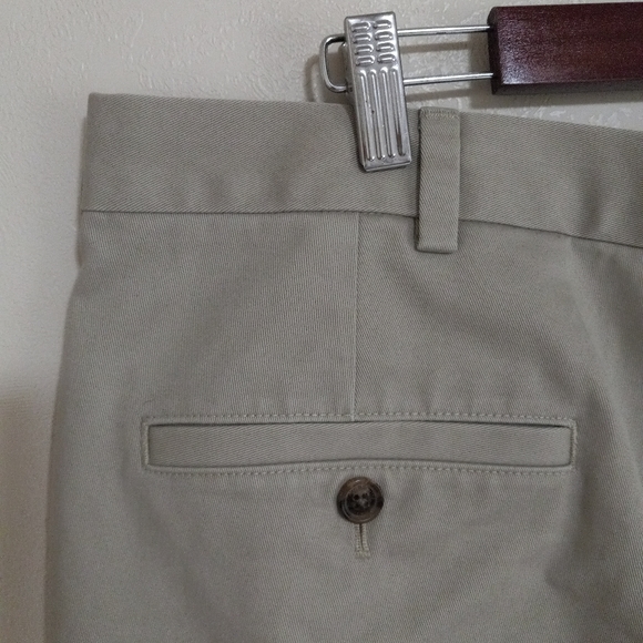 Brooks Brothers 38x32 Advantage Cotton Chino Elliot Khaki Pants - Picture 5 of 9